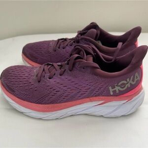 Hoka Women's Purple and Pink Athletic Shoes